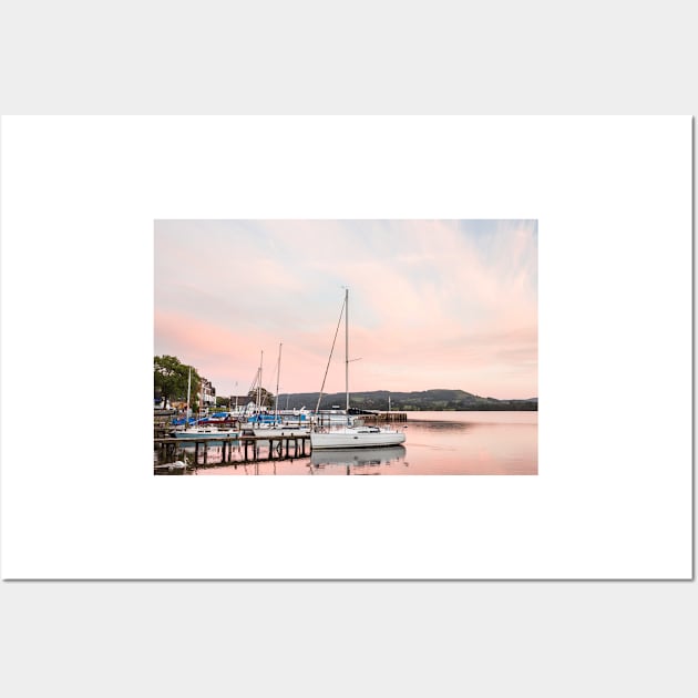 Lake Windermere at Sunset Wall Art by GrahamPrentice